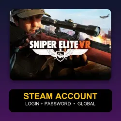Sniper Elite [VR] — Аккаунт Steam (логин + пароль) — GLOBAL