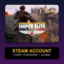 Sniper Elite: Resistance Deluxe Edition (PC) Steam Accou — Steam Account (Login + Password) — GLOBAL
