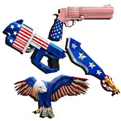 All America Bundle | MM2 | Murder Mystery 2 — Roblox, лот №215252