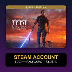STAR WARS Jedi: Survivor Deluxe Edition — Steam Account (Login + Password) — GLOBAL