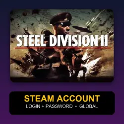 Steel Division 2 - General Deluxe Edition — Steam Account (Login + Password) — GLOBAL