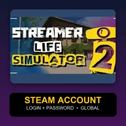 Streamer Life Simulator 2 — Steam Account (Login + Password) — GLOBAL