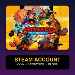 Streets of Rage 4 — Аккаунт Steam (логин + пароль) — GLOBAL