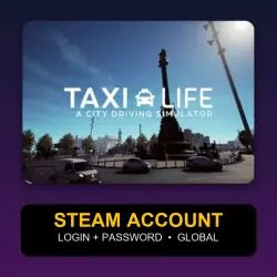 Taxi Life: A City Driving Simulator — Steam Account (Login + Password) — GLOBAL