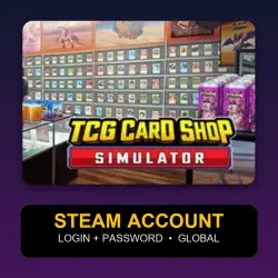 TCG Card Shop Simulator — Steam Account (Login + Password) — GLOBAL