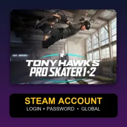 Tony Hawk's Pro Skater 1 + 2 — Аккаунт Steam (логин + пароль) — GLOBAL