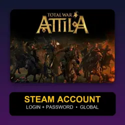 Total War: ATTILA — Steam Account (Login + Password) — GLOBAL