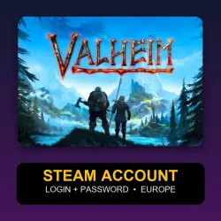 Valheim — Steam Account (Login + Password) — EUROPE