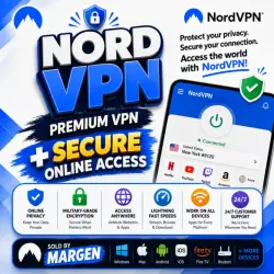 Nord VPN Premium VPN • 1 Year • Warranty •