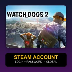 Watch Dogs 2 — Аккаунт Steam (логин + пароль) — GLOBAL