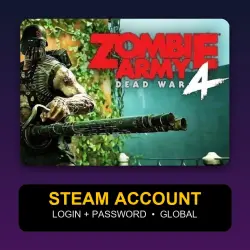 Zombie Army 4: Dead War — Аккаунт Steam (логин + пароль) — GLOBAL