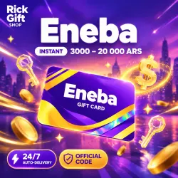 [AUTO 24/7] Eneba Gift Card 3,000–20,000 ARS | Wallet Top-Up Code