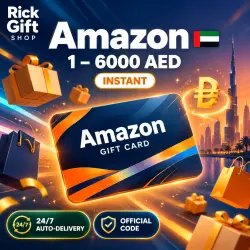 [AUTO 24/7] Amazon UAE Gift Card 1-6000 AED Balance