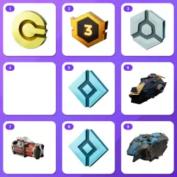 War Robots: Frontiers Twitch Drops (13 Items) — 2x Velite + Decker Chassis +11 more