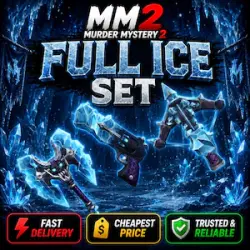 Full Ice Set | MM2 | Murder Mystery 2 — Roblox, лот №278394