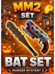 Bat Set | MM2 | Murder Mystery 2 — Roblox, лот №278396