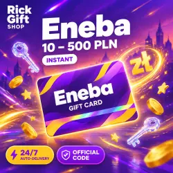 [AUTO 24/7] Eneba Gift Card Top-Up 10 - 500 PLN Instant Code