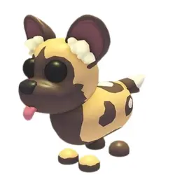 African Wild Dog FR | ADM | Adopt Me — Roblox, лот №215308