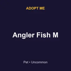 Angler Fish M | ADM | Adopt Me — Roblox, лот №215331