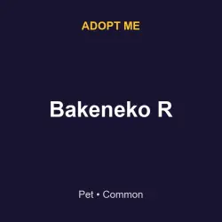 Bakeneko R | ADM | Adopt Me — Roblox, лот №215380
