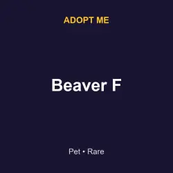 Beaver F | ADM | Adopt Me — Roblox, лот №215425