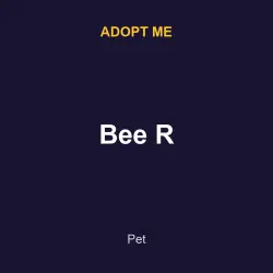 Bee R | ADM | Adopt Me — Roblox, лот №215431