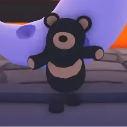 Black Moon Bear F | ADM | Adopt Me — Roblox, лот №215470