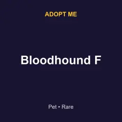 Bloodhound F | ADM | Adopt Me — Roblox, лот №215490