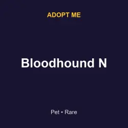 Bloodhound N | ADM | Adopt Me — Roblox, лот №215493