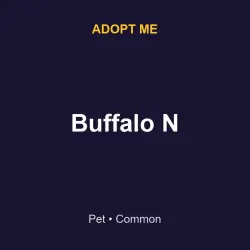 Buffalo N | ADM | Adopt Me — Roblox, лот №215531