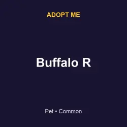 Buffalo R | ADM | Adopt Me — Roblox, лот №215533