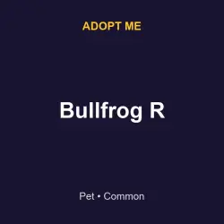 Bullfrog R | ADM | Adopt Me — Roblox, лот №215538
