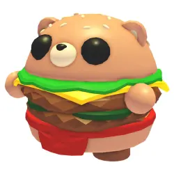 Burger Bear R | ADM | Adopt Me — Roblox, лот №215554