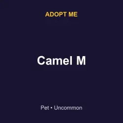 Camel M | ADM | Adopt Me — Roblox, лот №215568
