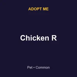 Chicken R | ADM | Adopt Me — Roblox, лот №215665