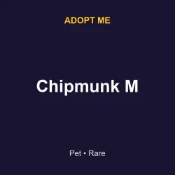 Chipmunk M | ADM | Adopt Me — Roblox, лот №215673