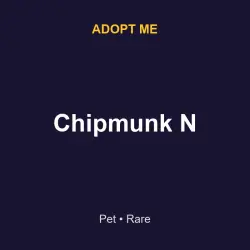 Chipmunk N | ADM | Adopt Me — Roblox, лот №215674