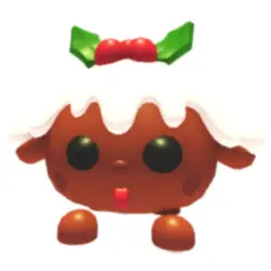 Christmas Pudding Pup N | ADM | Adopt Me — Roblox, лот №215613