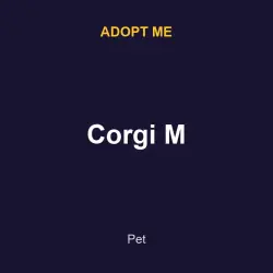 Corgi M | ADM | Adopt Me — Roblox, лот №215701