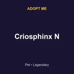 Criosphinx N | ADM | Adopt Me — Roblox, лот №215727