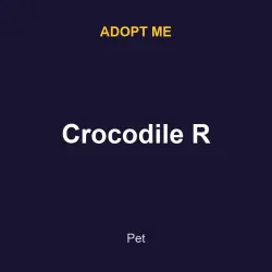 Crocodile R | ADM | Adopt Me — Roblox, лот №215731