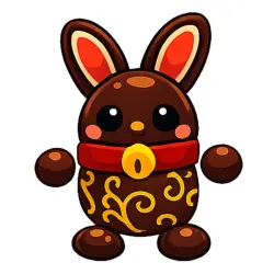 Dark Choccybunny MFR | ADM | Adopt Me — Roblox, лот №215749