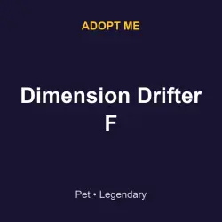 Dimension Drifter F | ADM | Adopt Me — Roblox, лот №215787