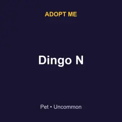 Dingo N | ADM | Adopt Me — Roblox, лот №215794