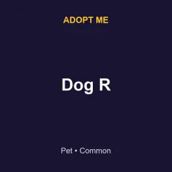 Dog R | ADM | Adopt Me — Roblox, лот №215813