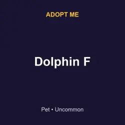 Dolphin F | ADM | Adopt Me — Roblox, лот №215814