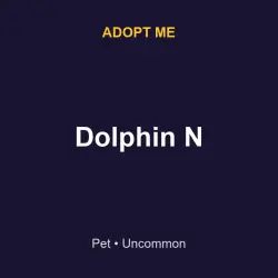 Dolphin N | ADM | Adopt Me — Roblox, лот №215815