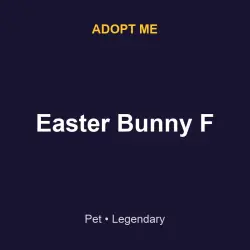 Easter Bunny F | ADM | Adopt Me — Roblox, лот №215843