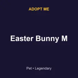 Easter Bunny M Pet Legendary | ADM | Adopt Me — Roblox, лот №215844