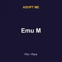 Emu M | ADM | Adopt Me — Roblox, лот №215866